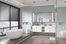 84*23*21in Wall Hung Doulble Sink Bath Vanity Cabinet Only in Bathroom Vanities without Tops - Supfirm