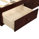 Orisfur. Twin Size Platform Storage Bed with 3 Drawers - Supfirm