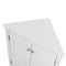 Supfirm White Triangle Bathroom Storage Cabinet with Adjustable Shelves, Freestanding Floor Cabinet for Home Kitchen