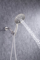 Supfirm 6 In. Detachable Handheld Shower Head Shower Faucet Shower System