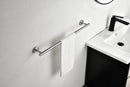 Supfirm 6 Piece Stainless Steel Bathroom Towel Rack Set Wall Mount On-Site