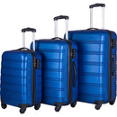 Supfirm 3 Piece Luggage Set Hardside Spinner Suitcase with TSA Lock 20" 24" 28" Available