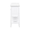 Supfirm TREXM Cambridge Series  Ample Storage Vintage Console Table with Four Small Drawers and Bottom Shelf for Living Rooms, Entrances and Kitchens (White, OLD SKU: WF190263AAA)