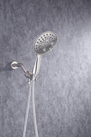 Supfirm 6 In. Detachable Handheld Shower Head Shower Faucet Shower System