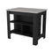 Brooklyn Kitchen Island, Three Concealed Shelves - Supfirm