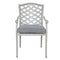 Supfirm Modern Outdoor Dining Chairs, Set of 2, Basalt