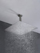 Supfirm Ceiling Mounted Shower System Combo Set with Handheld and 16"Shower head