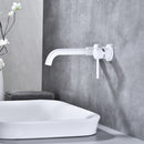 Supfirm Single Lever Handle Wall Mounted Bathroom Faucet