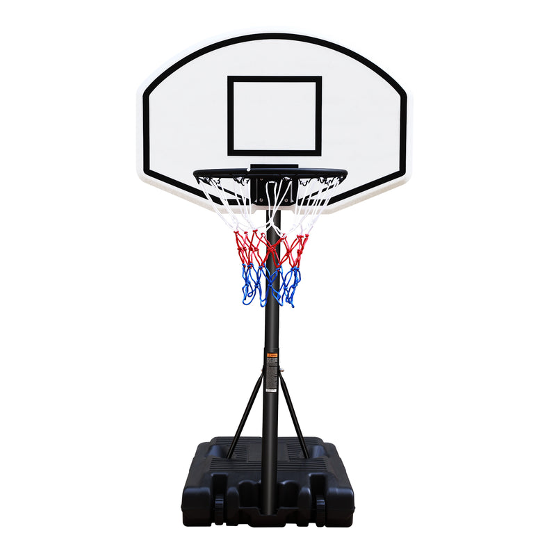 Supfirm Portable Poolside Basketball Hoop System Basketball Hoop for Pool Height Adjustable 3.1ft-4.7ft with 36" Backboard for Indoor Outdoor Use