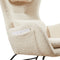 Supfirm Rocking Chair Nursery, Modern Rocking Chair with High Backrest