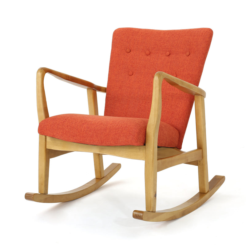 Supfirm Solid Wood Rocking Chair