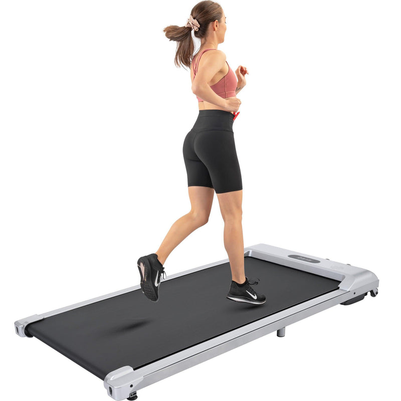 2 in 1 Under Desk Electric Treadmill 2.5HP, with Bluetooth APP and speaker, Remote Control, Display, Walking Jogging Running Machine Fitness Equipment for Home Gym Office - Supfirm