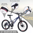 Supfirm Mountain Bike for Girls and Boys  Mountain 20 inch  7-Speed bike