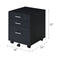 Supfirm ACME Tennos Cabinet, Black & Chrome Finish 93199