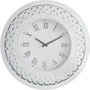 Supfirm ACME Nysa Wall Clock in Mirrored & Faux Crystals 97045