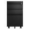 Supfirm Metal mobile 3 Drawer File Cabinet for Legal or Letter Files,Used for Office and Home