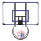 Supfirm Wall-mounted basketball hoop, 45 x 29 inches shatterproof back, folding hoop, durable hoop and all-weather mesh for indoor and outdoor use