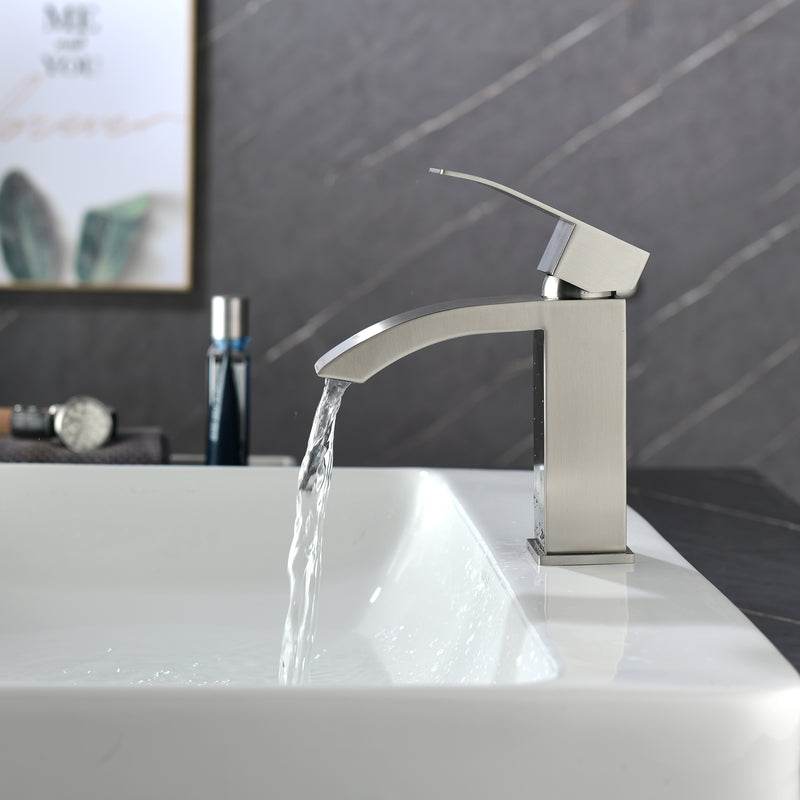 Supfirm Single Hole Bathroom Faucet