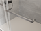 Supfirm 60" W x 76" H Double Sliding Frameless Soft-Close Shower Door with Premium 3/8 Inch (10mm) Thick Tampered Glass in Brushed Nickel  22D02-60BN