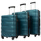 Supfirm Hardshell Luggage Sets 3 Pcs Spinner Suitcase with TSA Lock Lightweight 20''24''28''