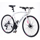 Supfirm 24 Speed Hybrid bike Disc Brake 700C Road Bike For men women's City Bicycle