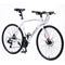 Supfirm 24 Speed Hybrid bike Disc Brake 700C Road Bike For men women's City Bicycle