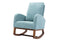 Supfirm COOLMORE  living  room Comfortable  rocking chair  living room chair   Light  Blue