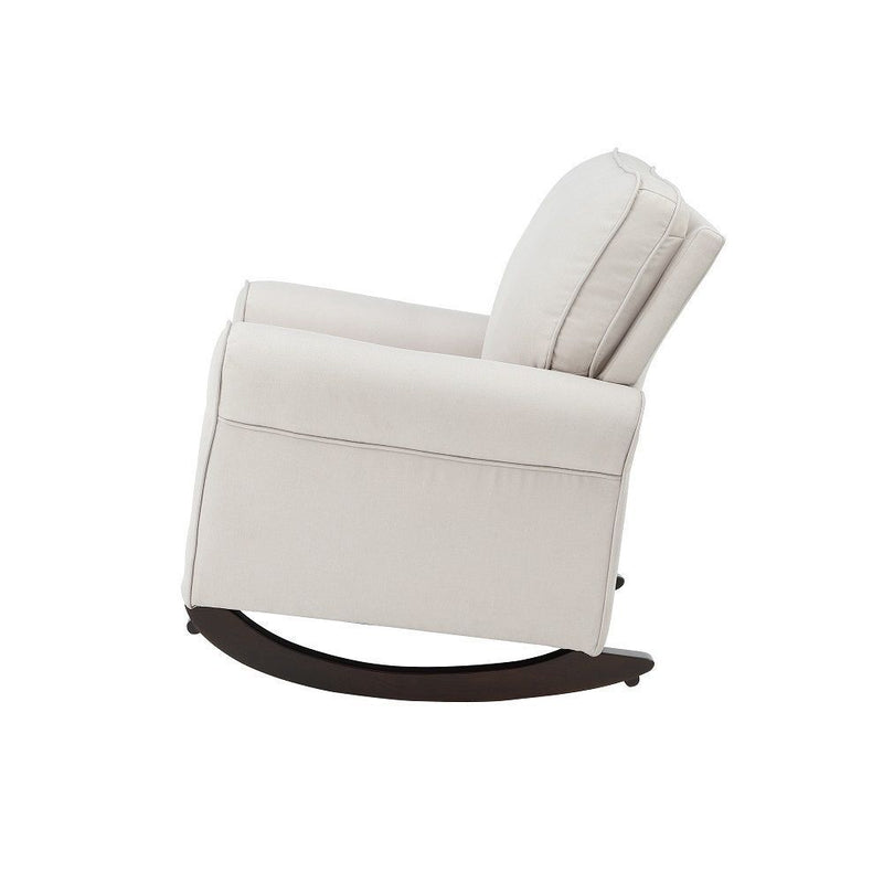 Supfirm ACME Elvin Rocking Chair, Beige Fabric AC02184