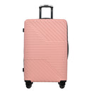 Supfirm Hardshell Luggage Sets 3 Piece double spinner 8 wheels Suitcase with TSA Lock Lightweight 20''24''28''