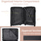Supfirm Hardshell Luggage Sets 3 Pcs Spinner Suitcase with TSA Lock Lightweight 20''24''28''
