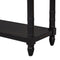 Supfirm TREXM Console Table Sofa Table with Drawers for Entryway with Projecting Drawers and Long Shelf (Espresso, OLD SKU: WF189574AAB)