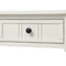 Supfirm TREXM Daisy Series Console Table Traditional Design with Two Drawers and Bottom Shelf (Ivory White)