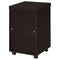 Supfirm Cappuccino 3-Drawer Mobile File Cabinet