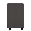 Supfirm The filing cabinet has five drawers, a small rolling filing cabinet, a printer rack, an office locker, and an office pulley movable filing cabinet  dark  Gray