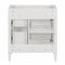 Supfirm 30'' Bathroom Vanity without Top Sink, Modern Bathroom Storage Cabinet with 2 Drawers and a Tip-out Drawer (NOT INCLUDE BASIN) - Supfirm