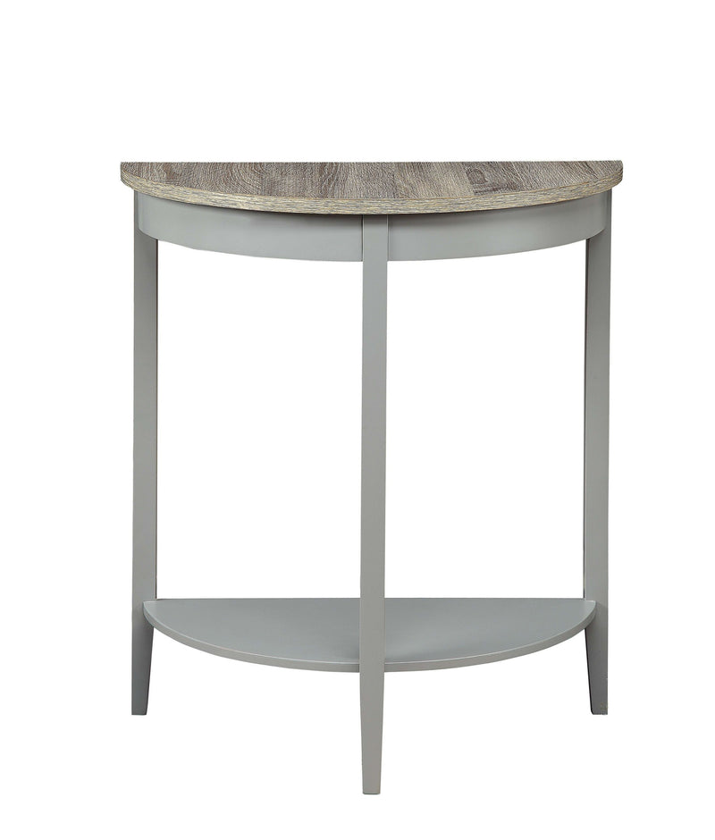 Supfirm ACME Justino Console Table in Gray Oak & Gray 90161