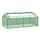 Supfirm 71" x 36" x 28" Mini Greenhouse Portable Hot House for Plants with Large Zipper Windows for Outdoor, Indoor, Garden, Green