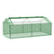 Supfirm 71" x 36" x 28" Mini Greenhouse Portable Hot House for Plants with Large Zipper Windows for Outdoor, Indoor, Garden, Green