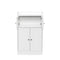 Kitchen Storage Cabinet with Door, Cupboard, Sideboard, Floor Cabinet for Living Room, Bathroom, - Supfirm