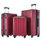 Supfirm Hardshell Luggage Sets 3 Pcs Spinner Suitcase with TSA Lock Lightweight 20''24''28''