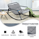 Supfirm Rocker chair, fashionable armchair, lounge sofa, lounge chair, suitable for daycare, living room, bedroom