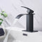 Supfirm Waterfall Spout Bathroom Faucet,Single Handle Bathroom Vanity Sink Faucet