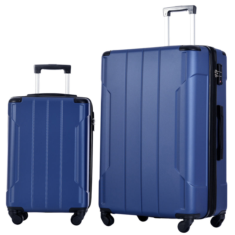 Supfirm Hardshell Luggage Sets 3 Pcs Spinner Suitcase with TSA Lock Lightweight 20''24''28''