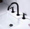 Supfirm Two Handle High Arc Widespread Bathroom Sink Faucet 3 Hole