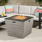 Supfirm LANGTON 30" SQUARE MGO FIRE PIT - 50,000 BTU