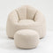 Bedding Bean Bag Sofa Chair High Pressure Foam Bean Bag Chair Adult Material with Padded Foam Padding Compressed Bean Bag With Footrest - Supfirm