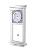 Supfirm ACME Noralie WALL CLOCK Mirrored & Faux Diamonds AC00423