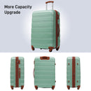 Supfirm Hardshell Luggage Sets 2Pcs + Bag Spinner Suitcase with TSA Lock Lightweight 20" + 28"