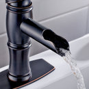 Supfirm Modern Contemporary Bathroom Ceramic Hot Cold Water Mixer Tap Faucet Mixer Basin Faucet,metered Faucets