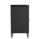 Supfirm Mobile Charging Cart and Cabinet for Tablets Laptops 30-Device With Combination Lock--Black